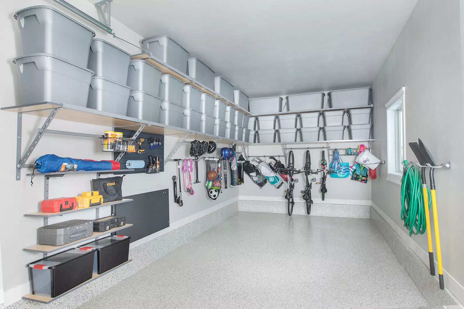 Up to 30% Off on Monkey Bar Garage Shelf at Garage Design Source - Primary Image