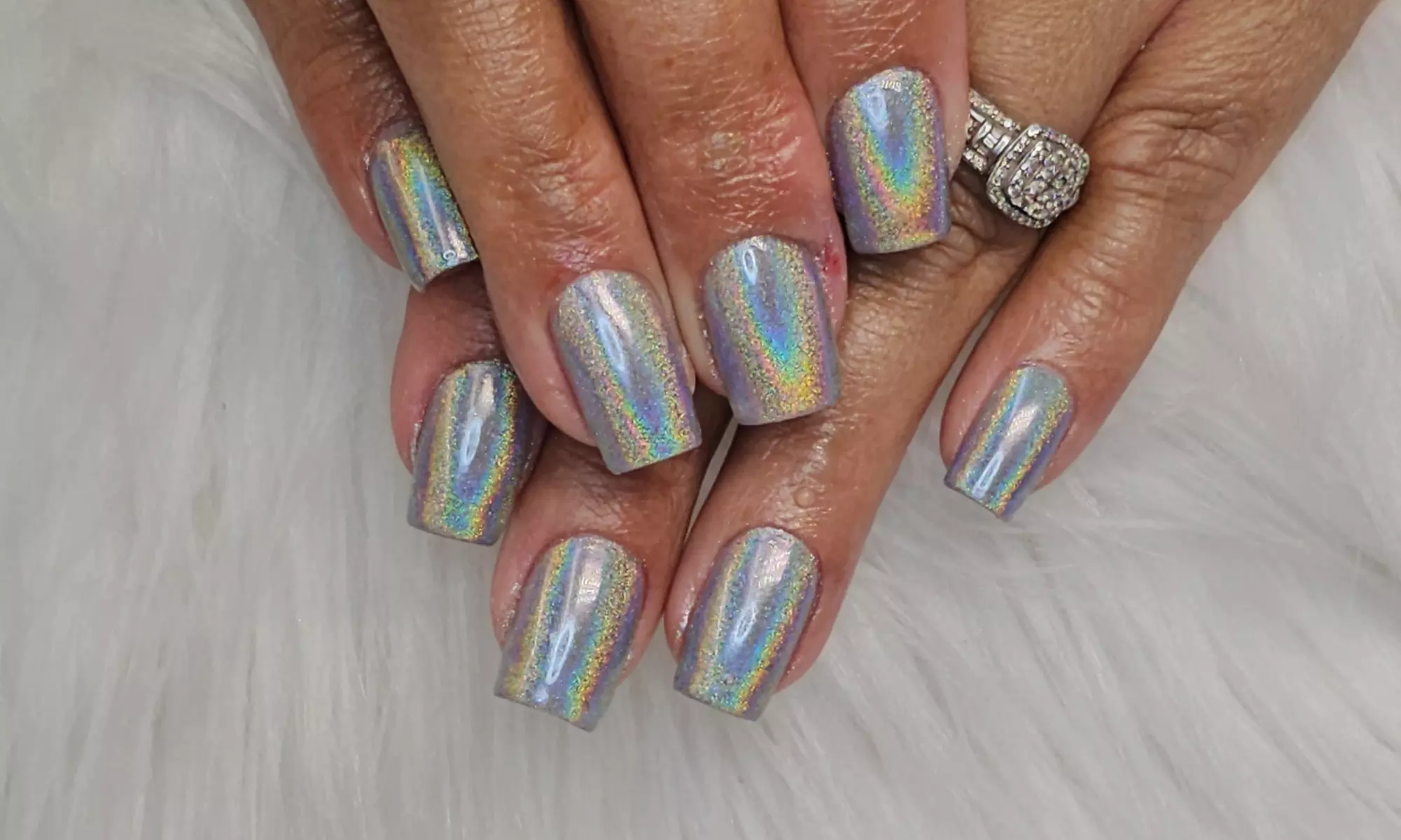 Full Set Acrylic Nail, Gel Manicure, or Express Gel Polish Color from Solymar at Mary's Nails (Up to 48% Off) - Second Medium