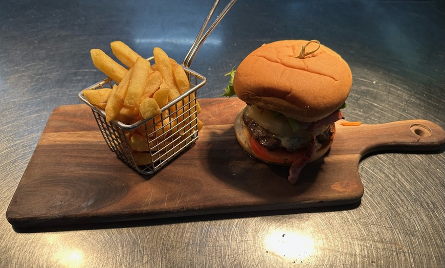 Image 2: Restaurant Speciality - Burgers at The St Ives Club Restaurant