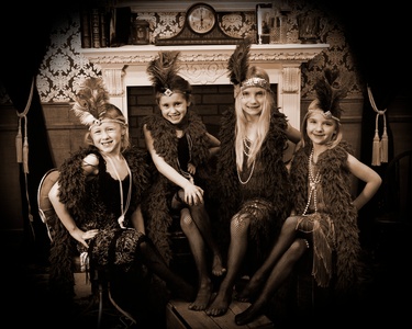 $9.95 for In-Studio Walk-In Old-Time Photo Shoot For Up to 12 People with One 8”x10” Print - Buster's Old Time Photos