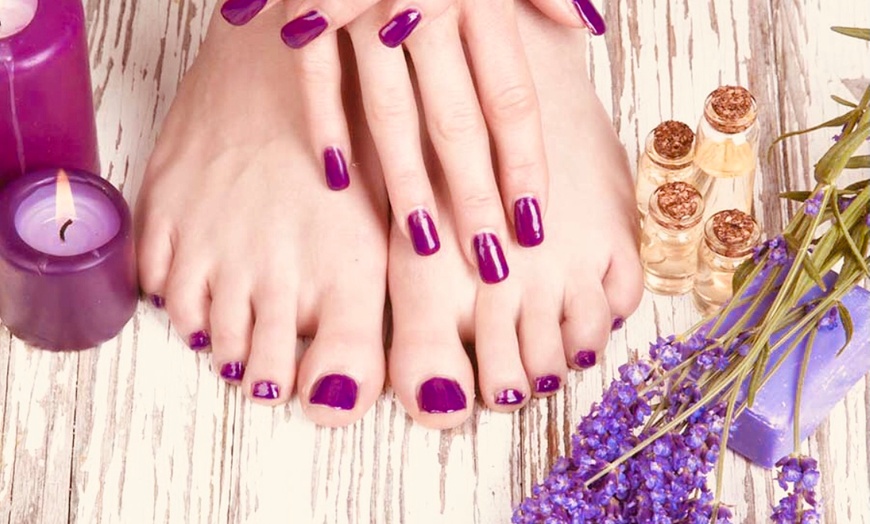 Nail Spa Salon Mani Pedi Skin Concept Studio Groupon