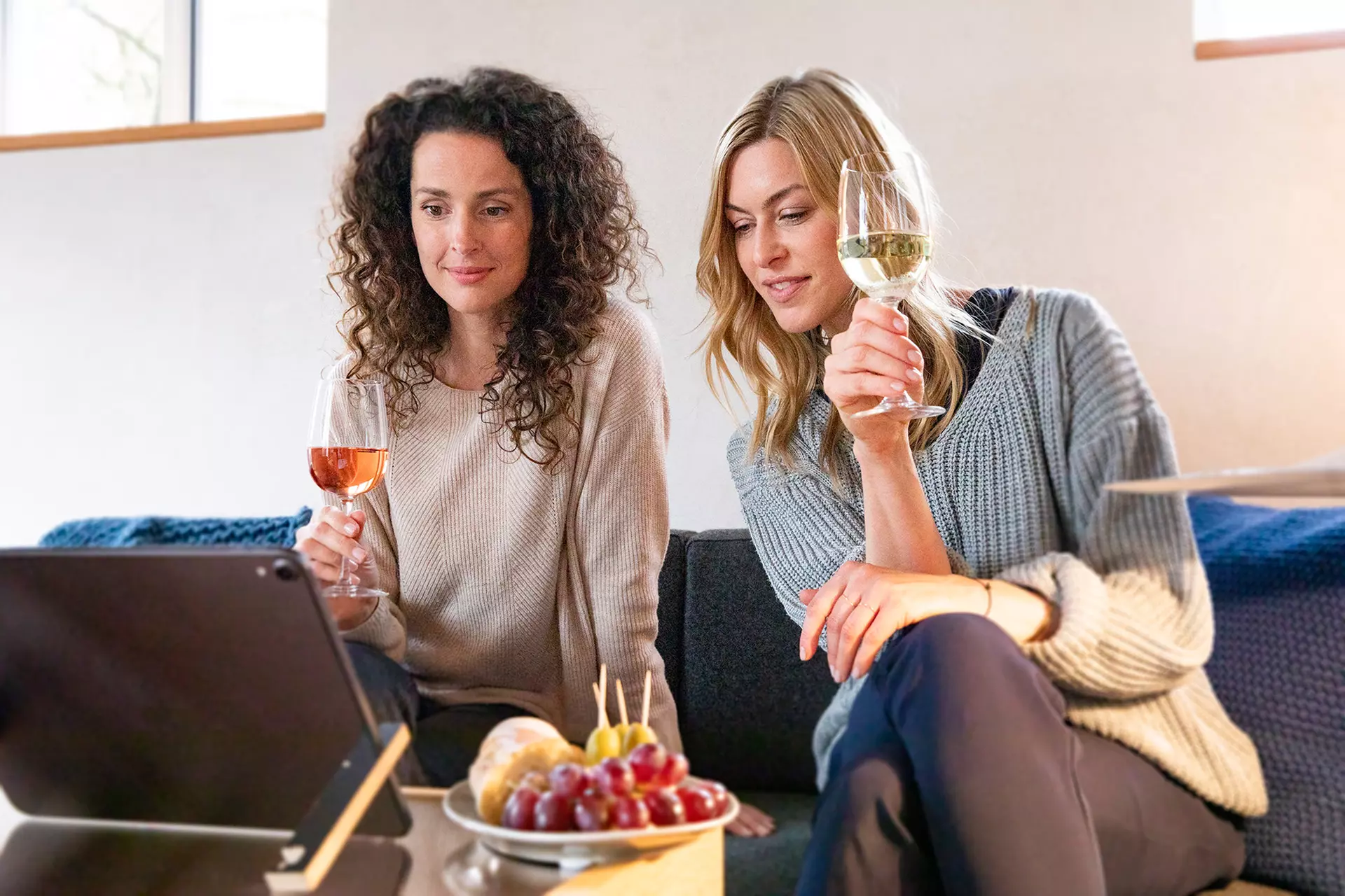 Online Weinprobe für Zuhause