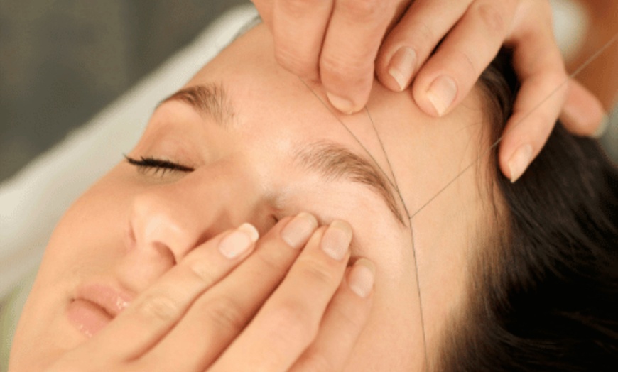 Image 2: Precise Brow Threading or Tint or Both, Lips and Chin Threading Awaits
