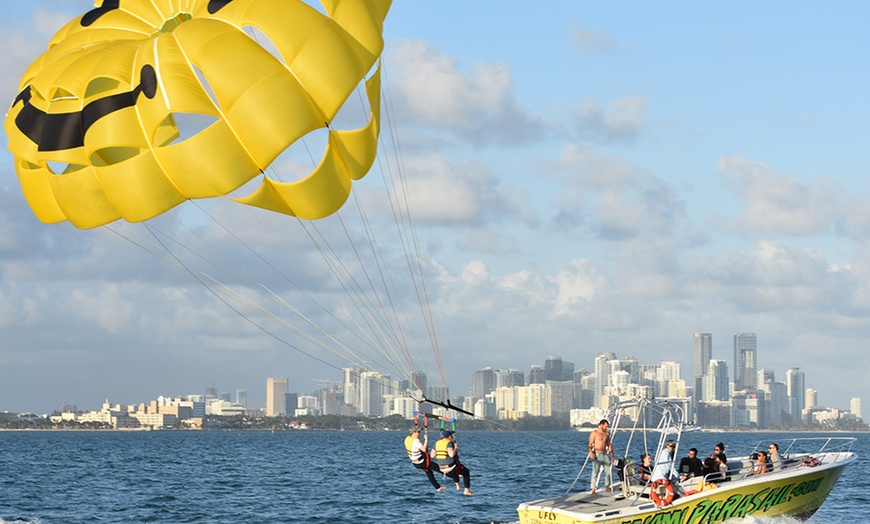 Image 7: Enjoy Parasailing and Speedboating Adventure 