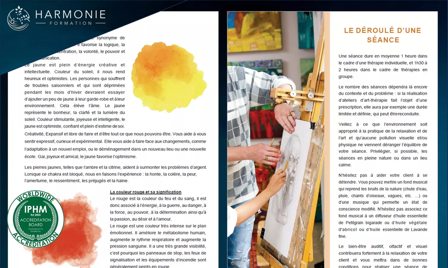 Formation certifiante en art-thérapie en ligne avec accès illimité