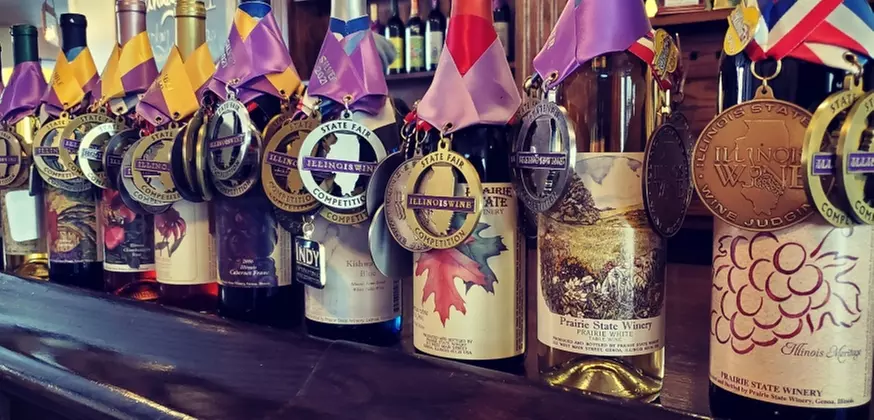Wine Not? Get a Wine Flight and Delicious Food Basket for One or Two at Prairie State Winery (Up To 25% Off)