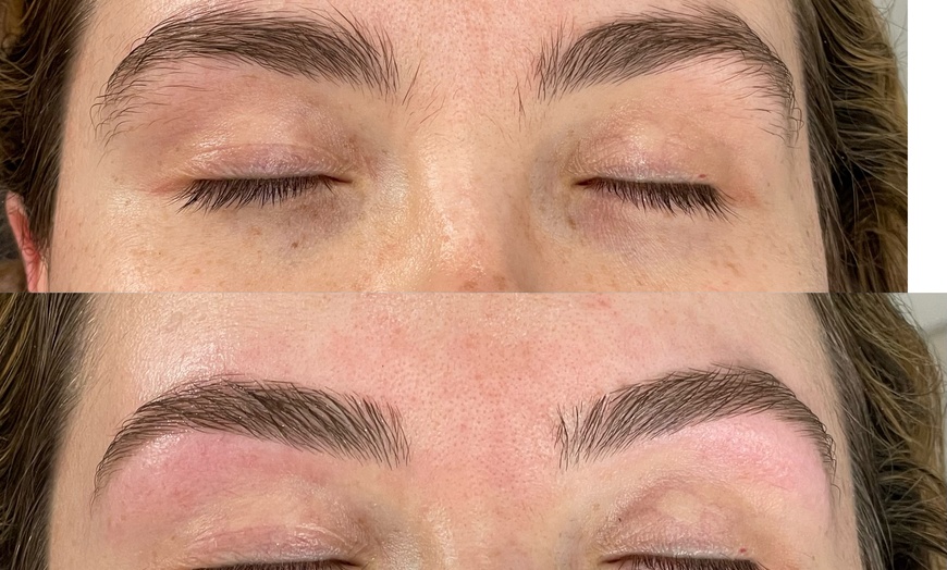 Image 1: Get Perfect Brows or Lips with Waxing or Threading