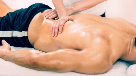 One 60-Minute Sports Massage with Hot Stone - Derma Massage Spa