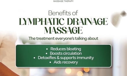 30 Minutes Lymphatic Drainage Massage Exclusively for Women - SuZan’s Massage Therapy