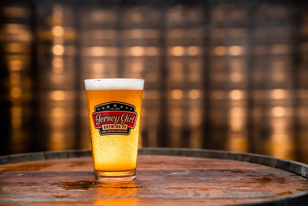 Explore Jersey Girl Brewing's Beer Flight or Pint Experience with 32oz Crowlers and Up to 34% Discount