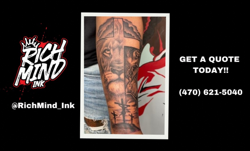 Image 6: Get Inked: Group of 4, 1 Or 3 Hours of Tattoo service w/ consultation