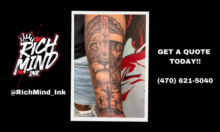 Get Inked: Group of 4, 1 Or 3 Hours of Tattoo service w/ consultation