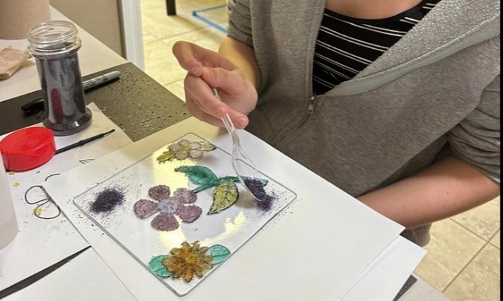 Enjoy a Two Hour FRIT Painting Class for One or Two People