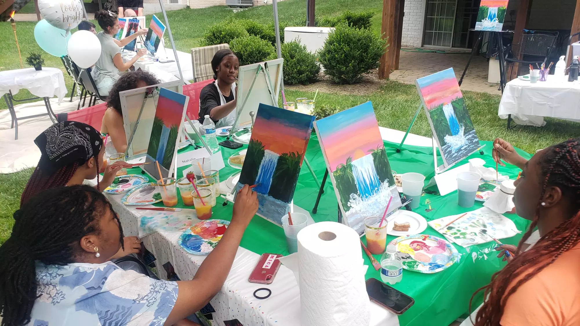 Show Your Creativity with a 2 Hour Paint Party for Up to 20 People at Part-time Picasso - Second Medium
