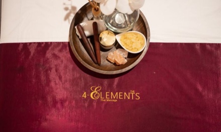 THAI SERENITY – Single – 60-Minute with Classical Complex Thai Massage + 30-Minute Head Massage - The 4 Elements Thai Massage