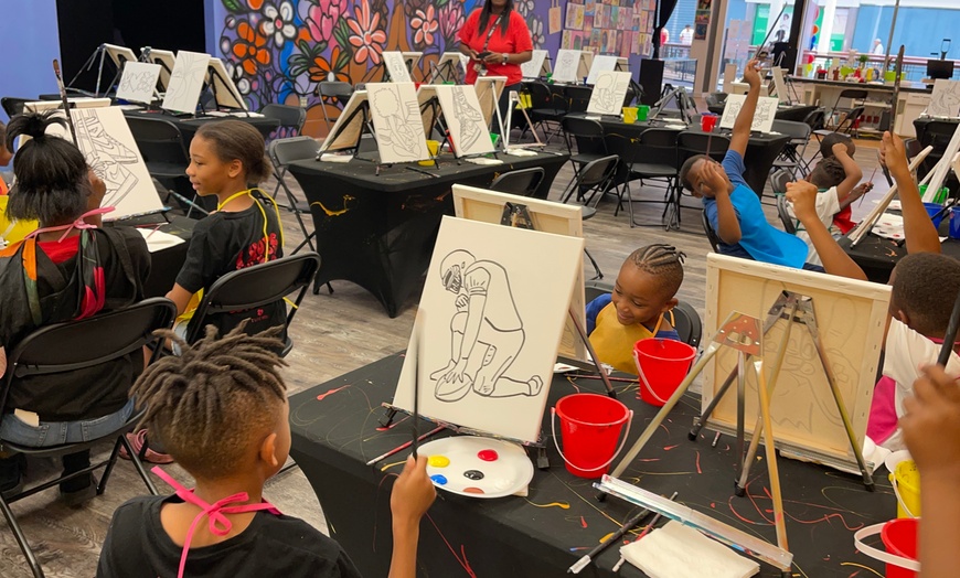 Image 3: Up to 47% Off on Creative Paint & Sip Sessions 