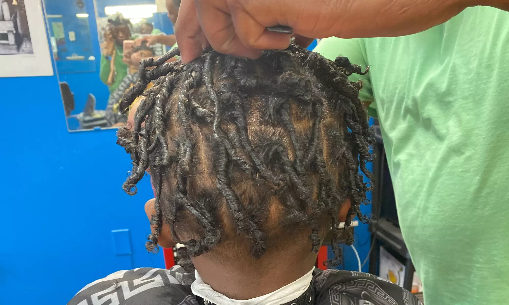 Hair Locking and Kid-Friendly Styles with Shampoo and Conditioner