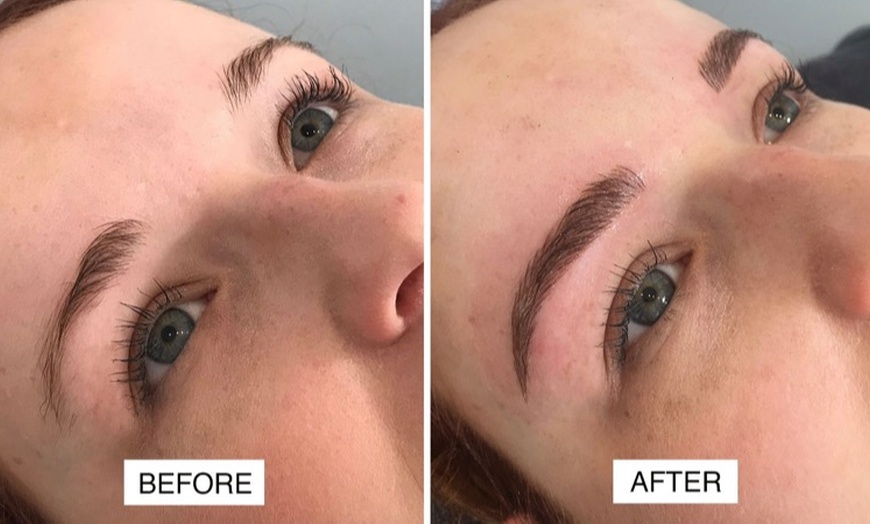 Image 1: Up to 50% Off on Microblading at Vanity Box