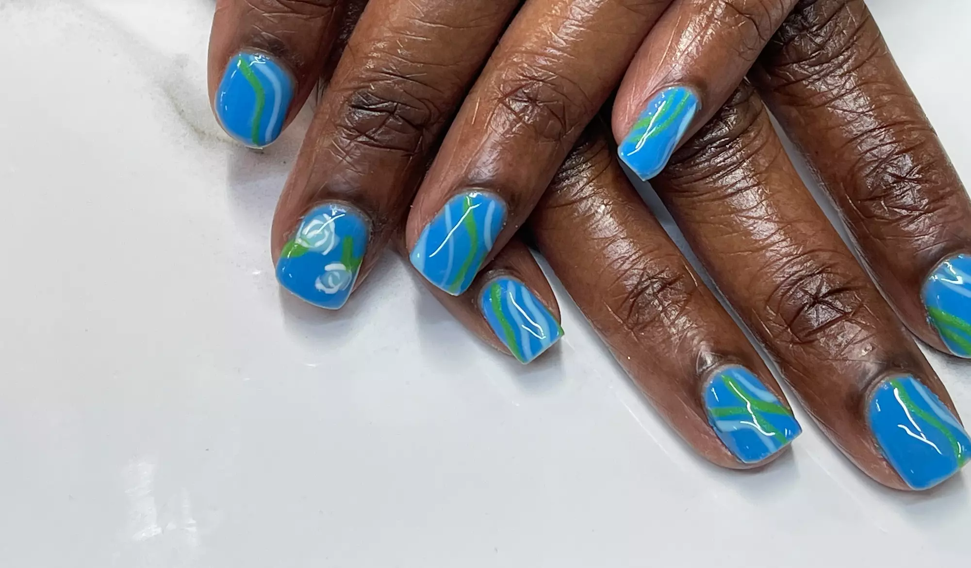 Up to 28% Off on Nail Spa/Salon - Mani-Pedi - Men at Ischyia Vibrations LLC - Second Medium