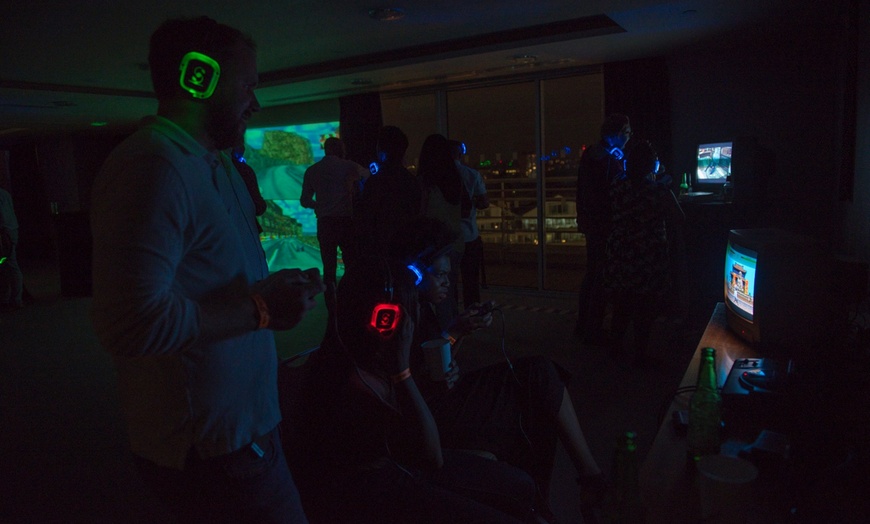 Image 6: Silent Disco Meets General Retro Gaming Adventure!
