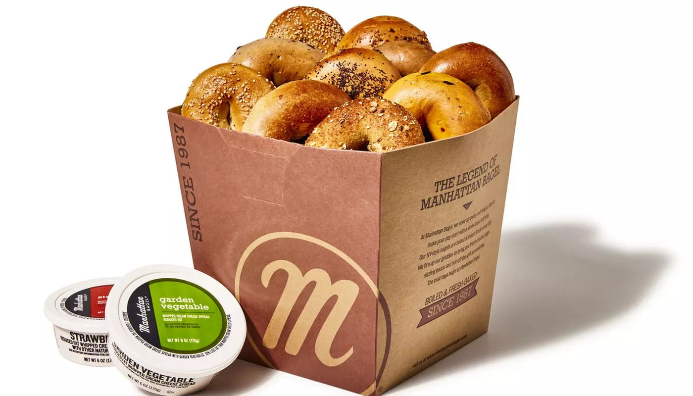 Up to 47% Off on Breakfast Food at Manhattan Bagel - Second Medium