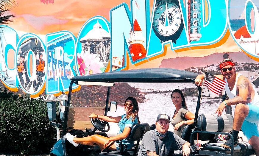 Image 9: Embark on a 2 Hour Rental Experience or All Day Golf Cart Adventure (Seat up to 4 or 6 people) ( Up to 25% Off )