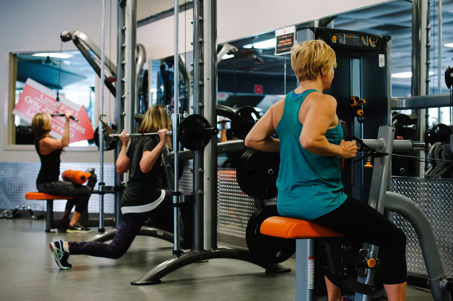 One month gym membership with personal training included