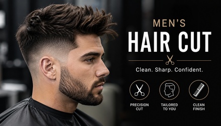 Men's Haircut and beard trim - Suite Elixir Hair Studio