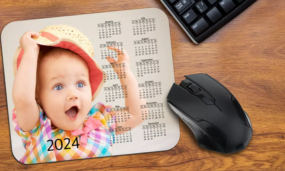 Transform your workspace with MailPix, Inc.'s custom photo and calendar mousepads, featuring designs up to 68% off - Primary Image
