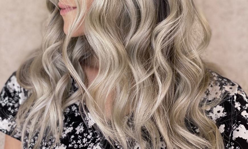 Image 5: All-Over Color, Haircut, Deep Conditioning & Blowdry, Balayage & More