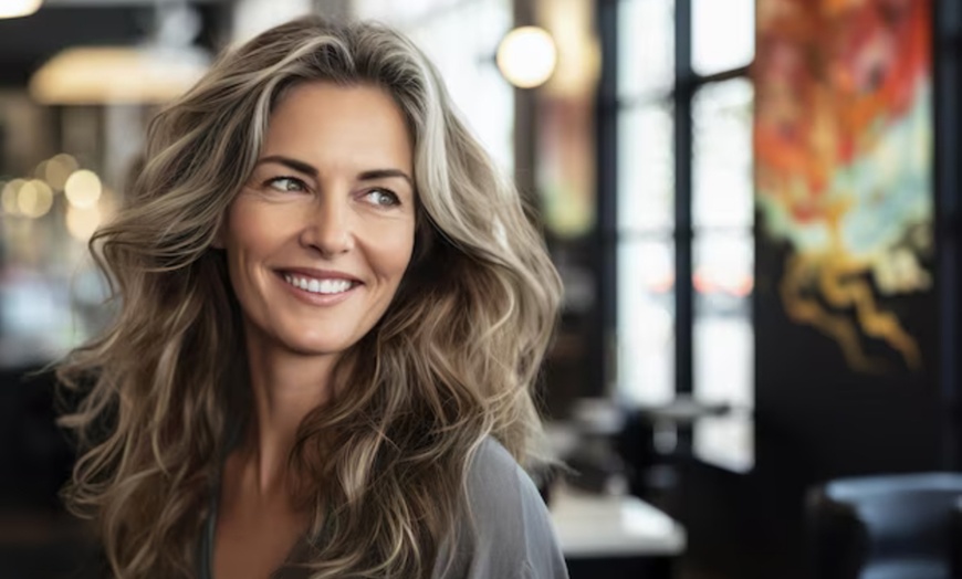 Image 1: Transform Frizzy Hair with Keratin Treatments and Styling Options
