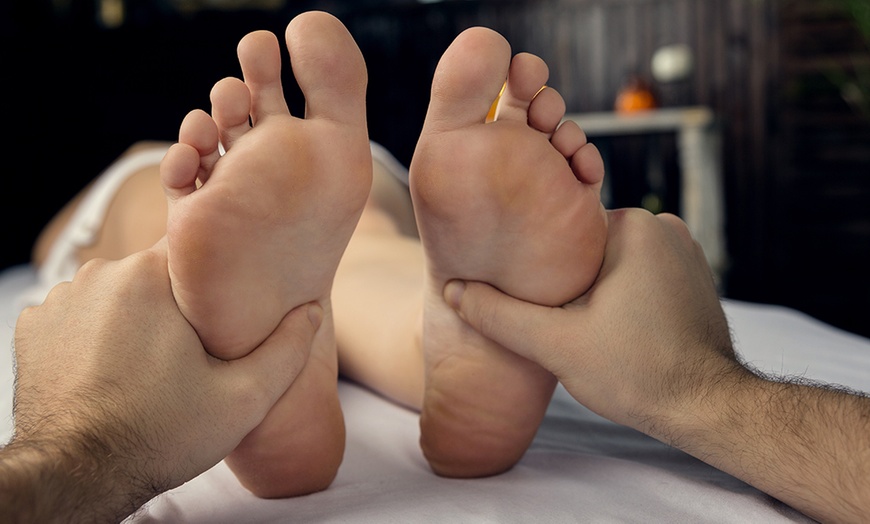Image 1: Relax with a 30-Minute Foot Massage & Reflexology Treatment