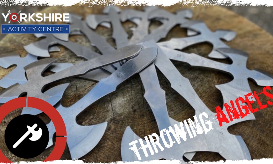 Image 2: Up to 10% Off on Axe Throwing at Yorkshire Activity Centre