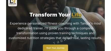 Business Landing Page - Vibeotter