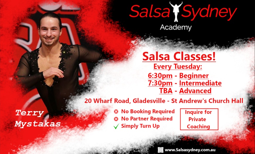 Image 1: Up to 40% Off on Salsa Dancing Class at Salsa Sydney Academy