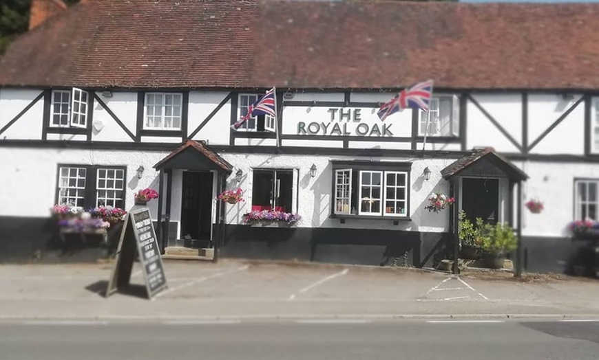 Image 1: Up to 20% Off on Restaurant Speciality - Sunday Roast at The Royal Oak