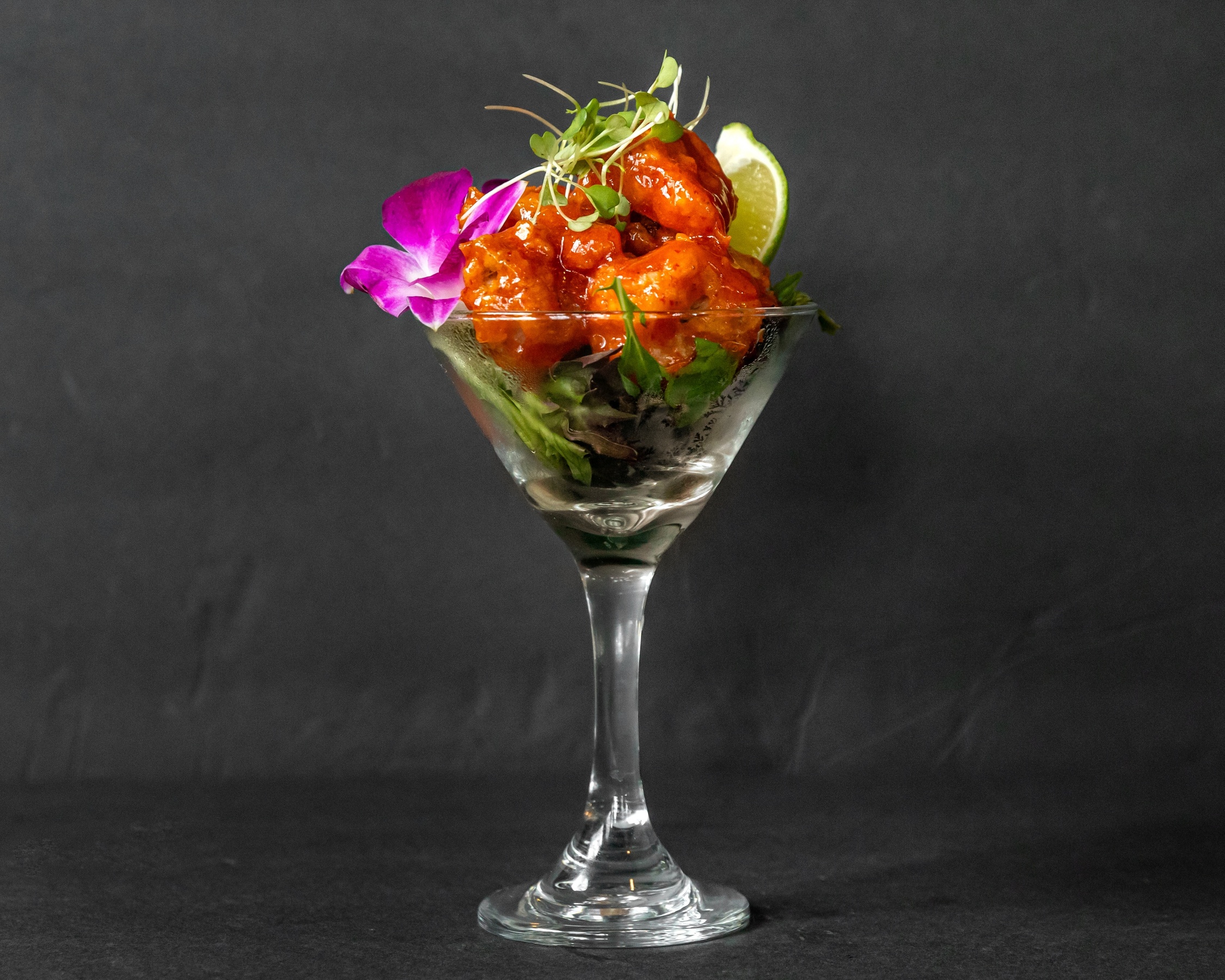 Romantic Dinner for Two with Wine at Zanzi Bar Cuisine & Lounge