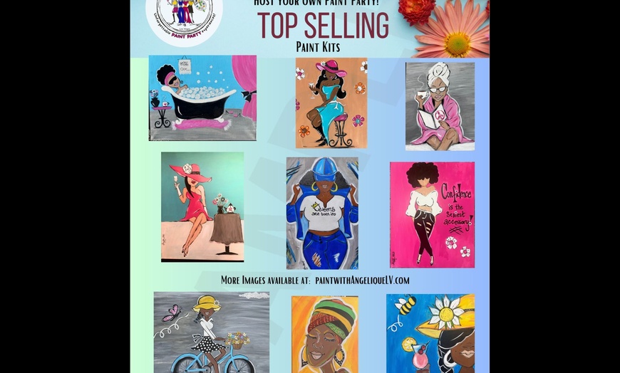 Image 3: Up to 36% Off on Painting Lesson at PAINT with ANGELIQUE