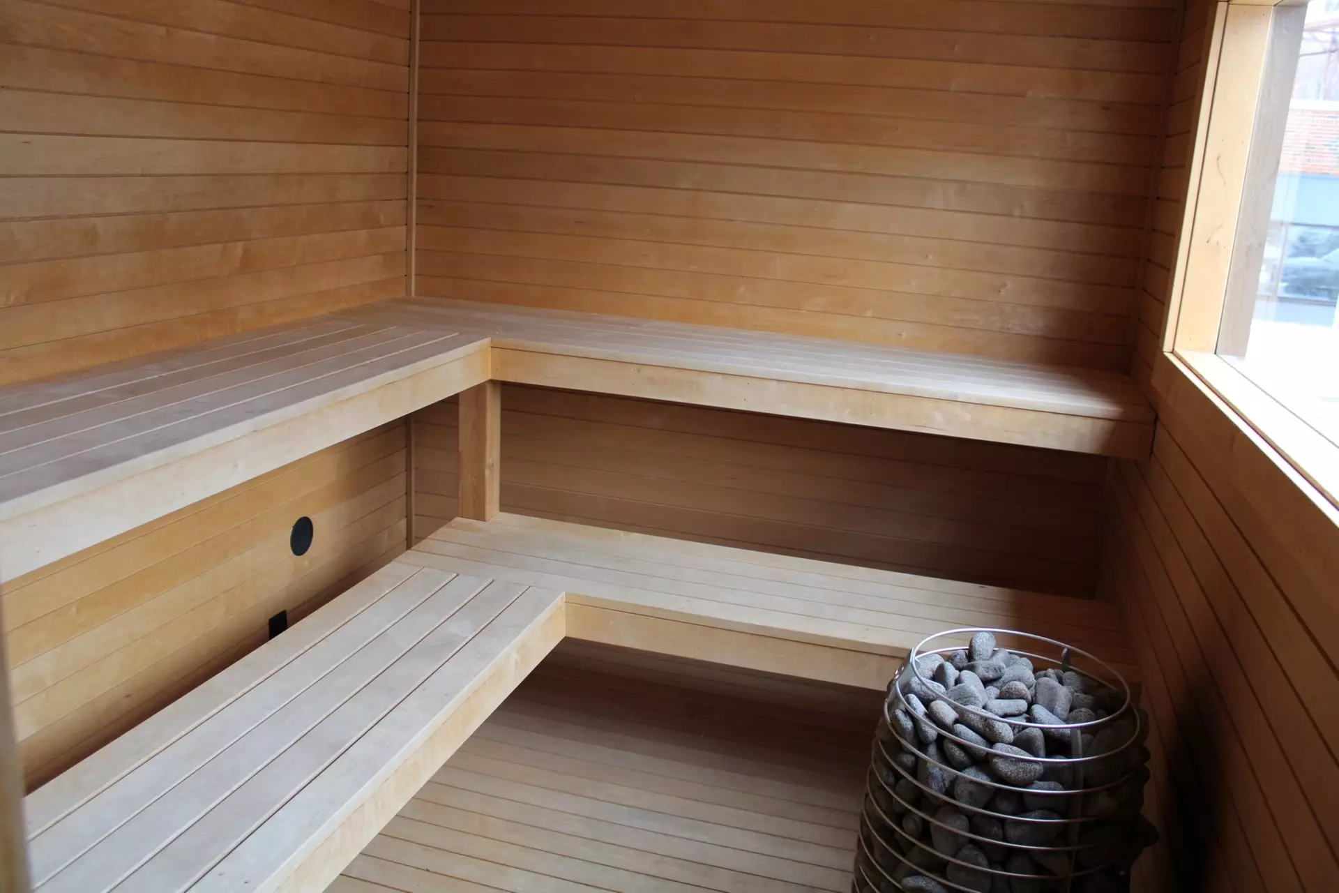 Unwind with One 70 minute social Sauna and Cold Plunge for One or Two