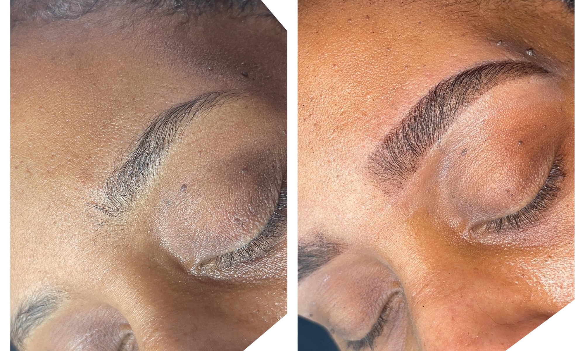 Eyebrow tinting and wax sessions for fuller brows
