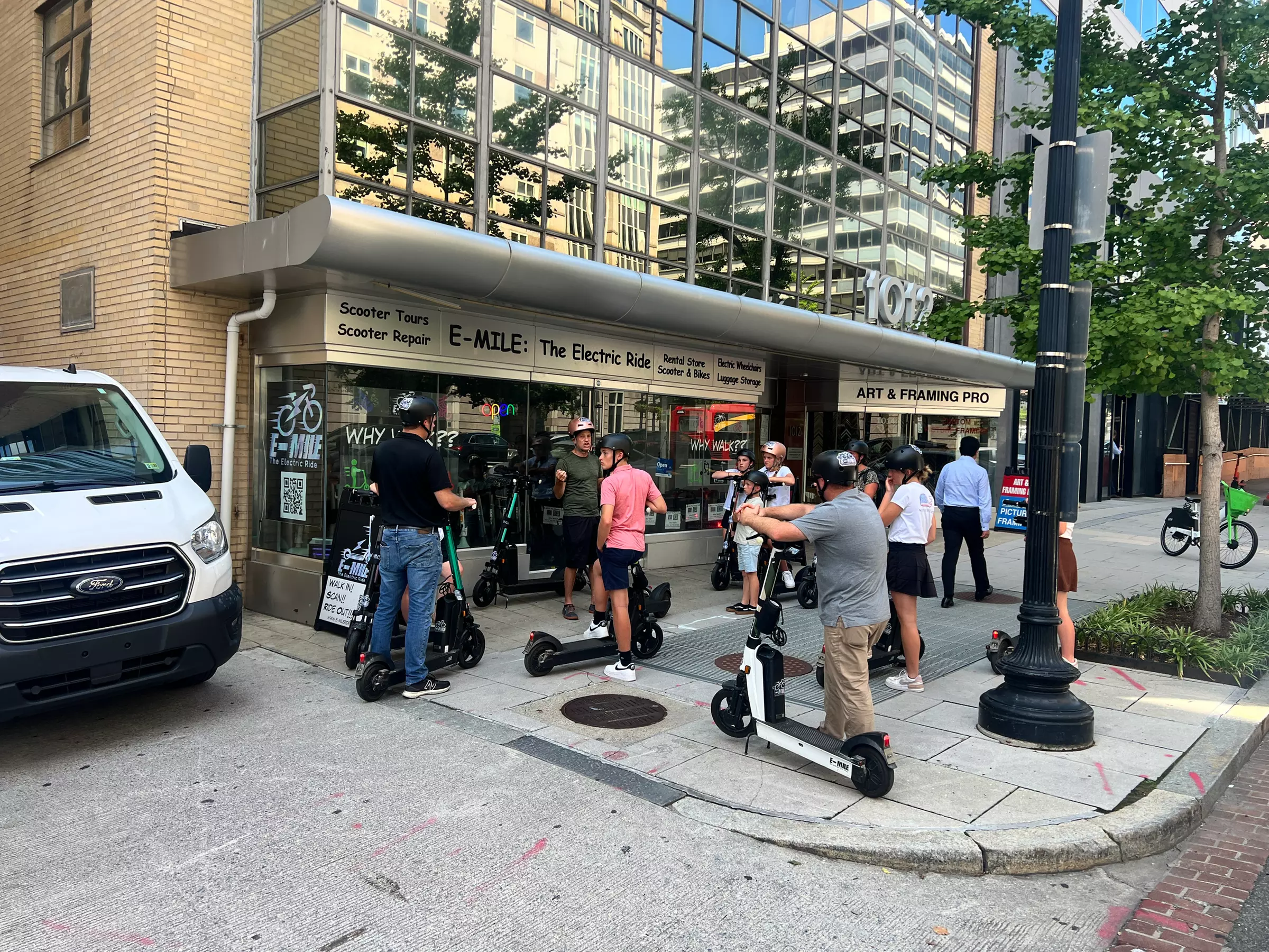 Party of 4 Electric Scooter Rentals