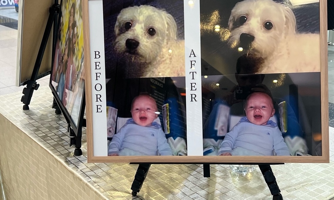 Photo Framing at Salamn print house