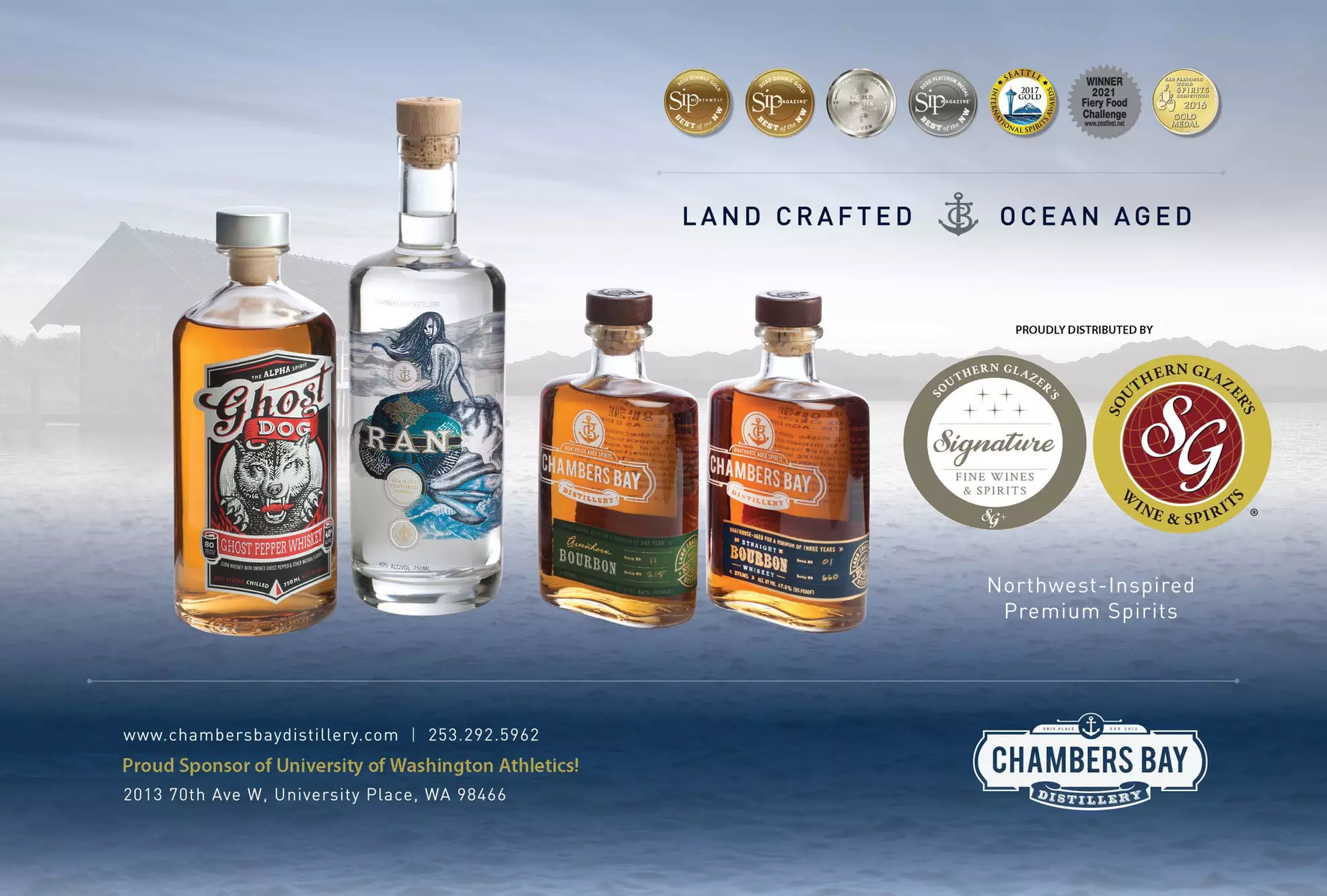Up to 48% Off on Hard Alcohol Tasting / Flight at Chambers Bay Distillery - Second Medium