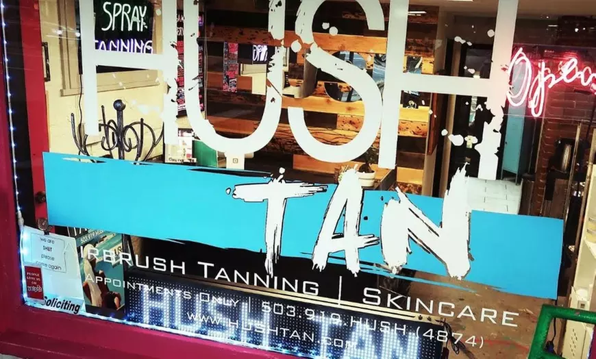 Up to 40% Off on Spray Tanning at Hush Tan - Second Medium