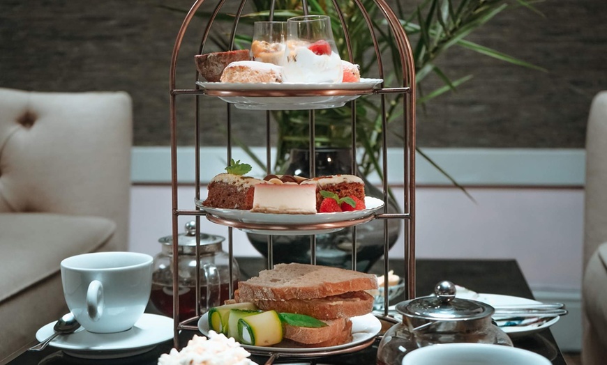 Image 1: Up to 40% Off on Afternoon Tea at Aura