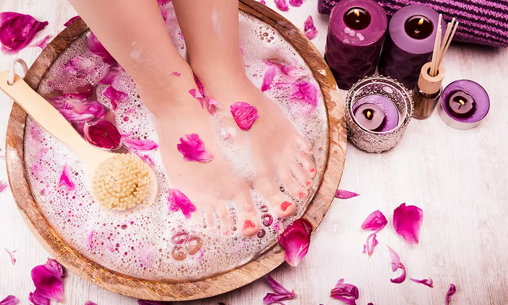 Up to 50% Off on Mother's Day: Stress Relief Luxury Foot Renewal Oasis Massage at Royal Glow Aesthetics - Primary Image