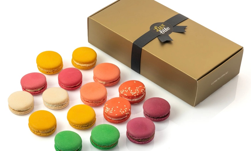 Image 1: Up to 34% Off on Macaroon / Macaron (Bakery & Dessert Parlour) at LuxBite