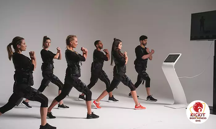 One-Day EMS Pass ot Up to Three EMS Sessions with Personal CrossFit Sessions at KickIt Body Fitness EMS - Primary Image