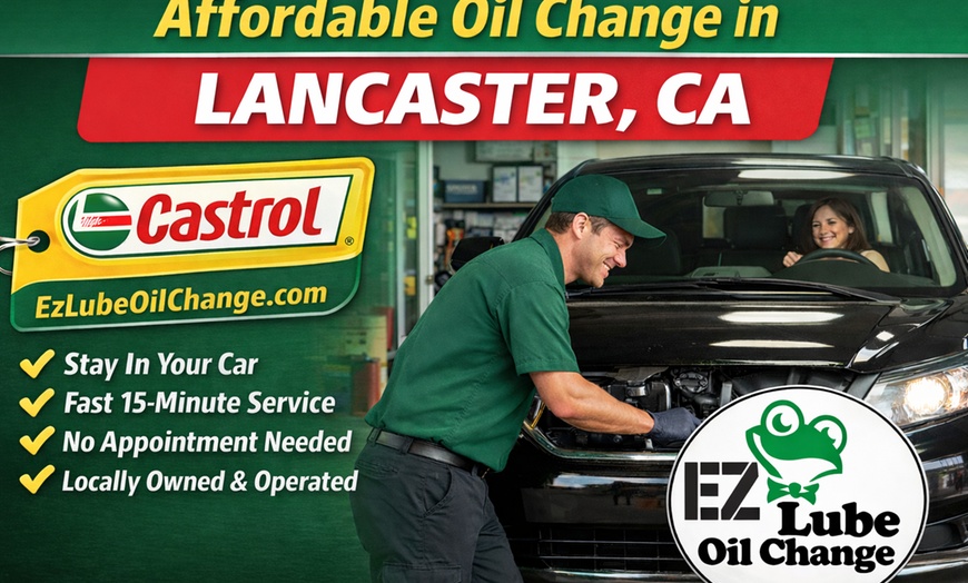 Image 4: One Conventional, Synthetic Blend, or Full Synthetic Oil Change