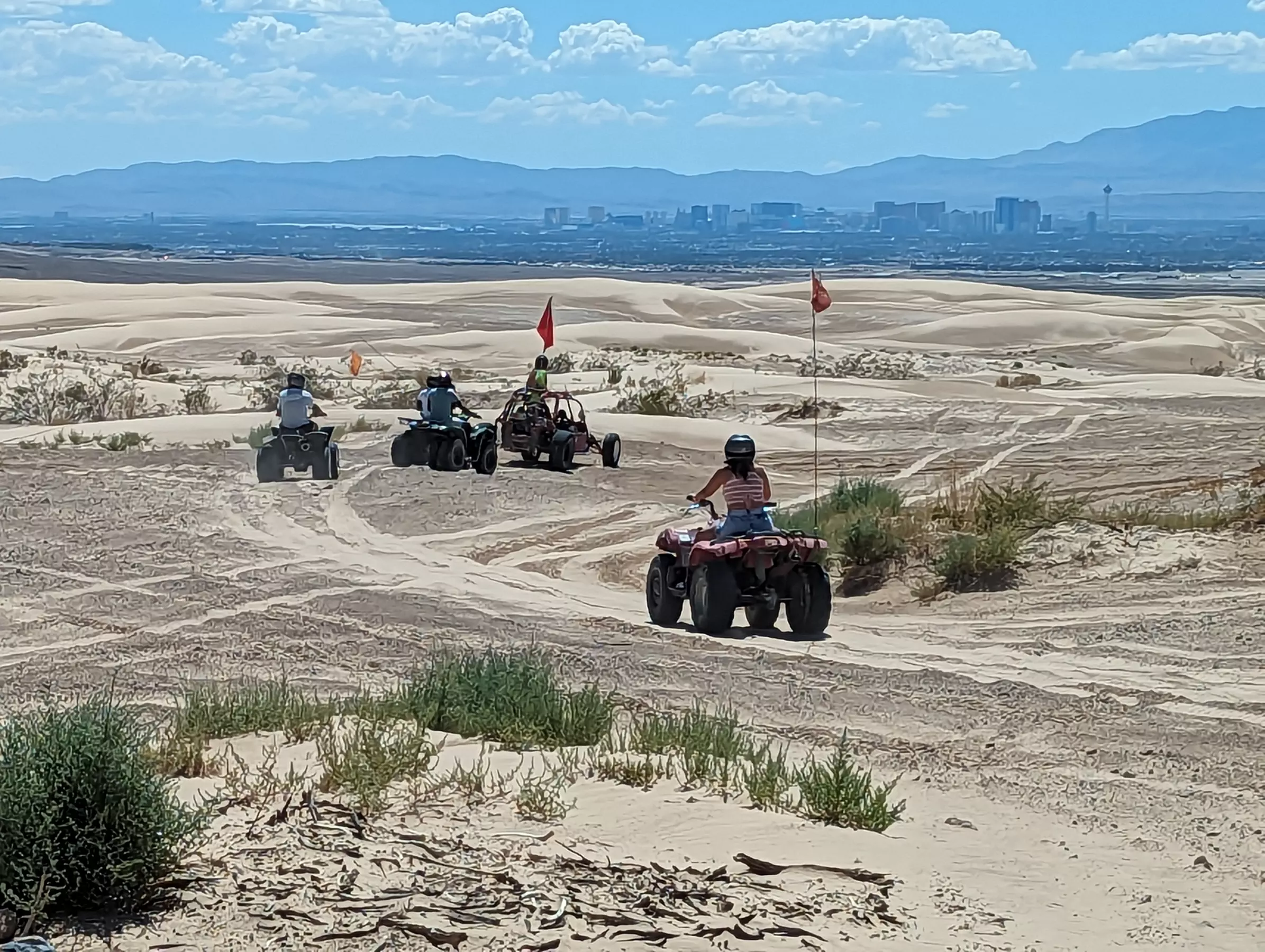 60-Min ATV Experience Across Dunes with Gear, Shuttle & Photo at SunBuggy Fun Rentals – Las Vegas